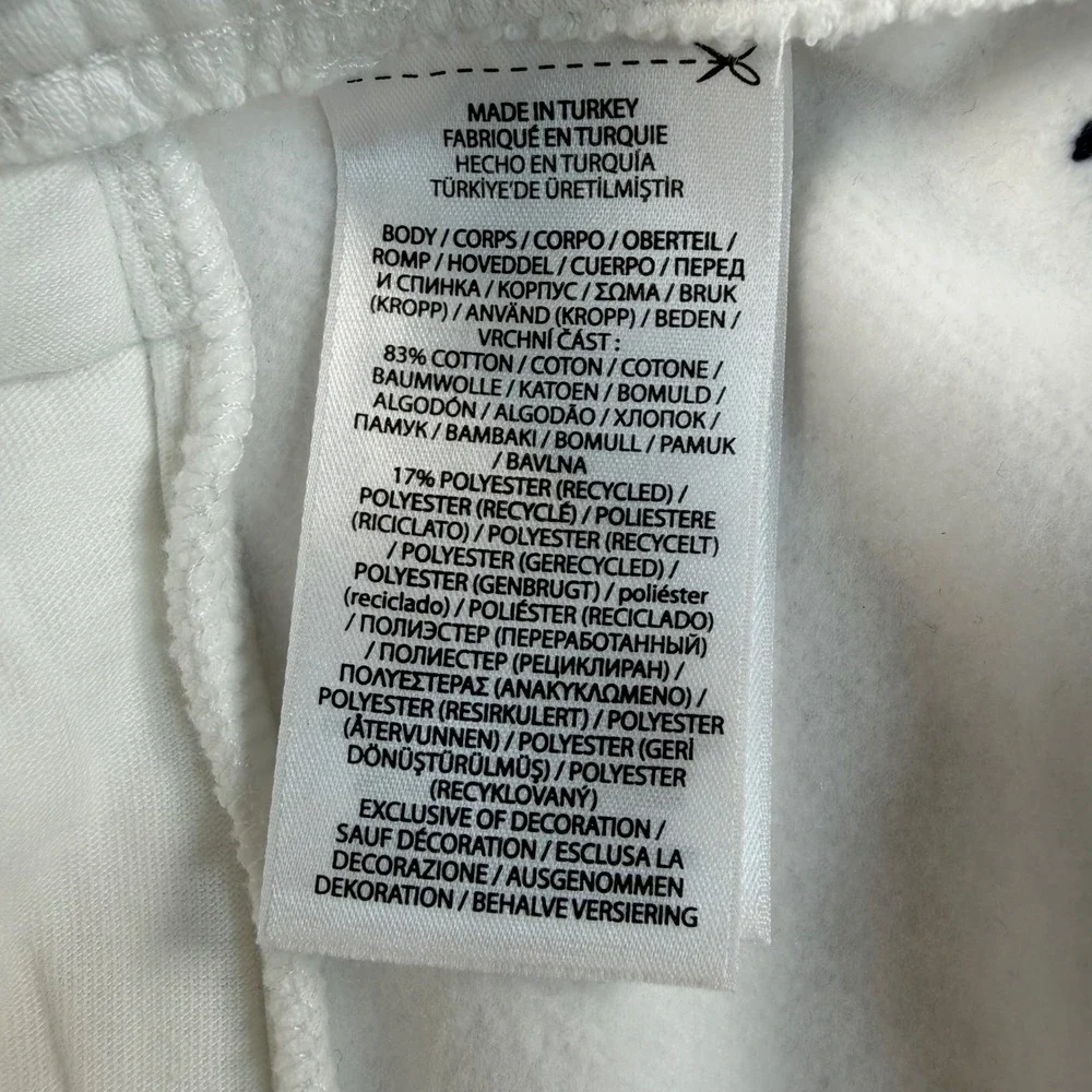 Polo Ralph Lauren Mens Size Large Sweatpants White USA Flag Fleece Joggers NWOT